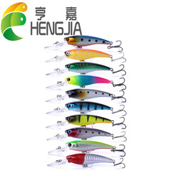 HENG JIA Heng Jia Popularity 9CM Artificial Minnow Export Lure Fishing Hard Baits Wholesale