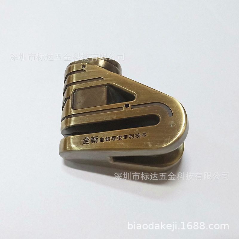 铸造件厂 304不锈钢精密铸造智能锁锁具锁舌配件自动寻位碟刹锁件