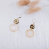 Asymmetrical cute universal earrings with tassels, Korean style