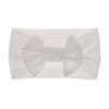 Children's hair accessory, nylon headband with bow, USA