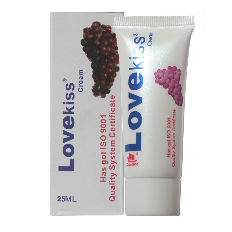 LOVEKISS водорастворимая смазка со вкусом винограда 25 мл водорастворимая жидкость смазка для взрослых товары