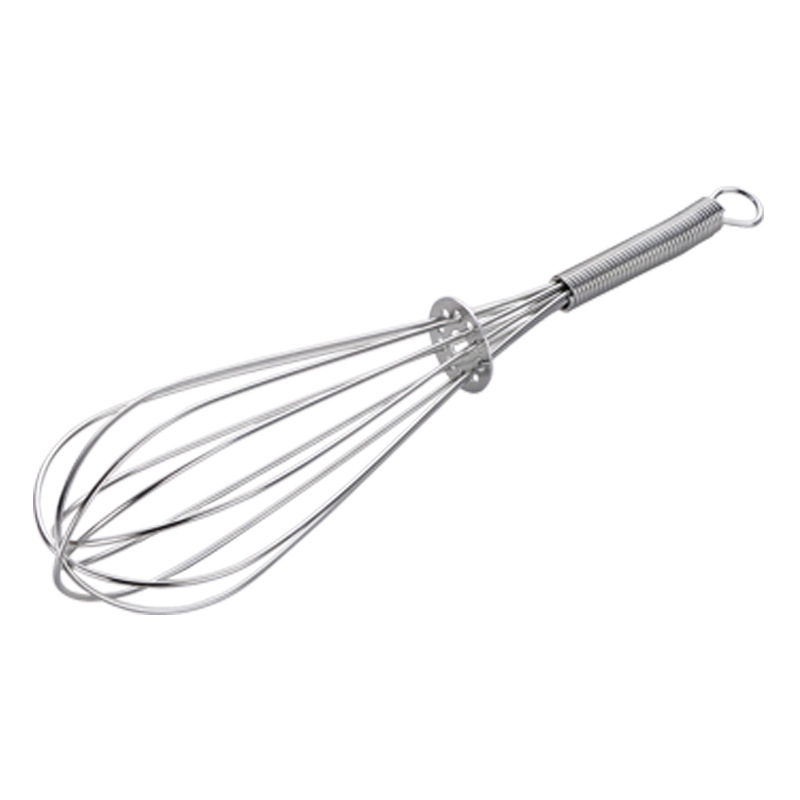 Cocina gadget de cinco hilos de hierro de alambre hogar 18cm manual Eggbeater
