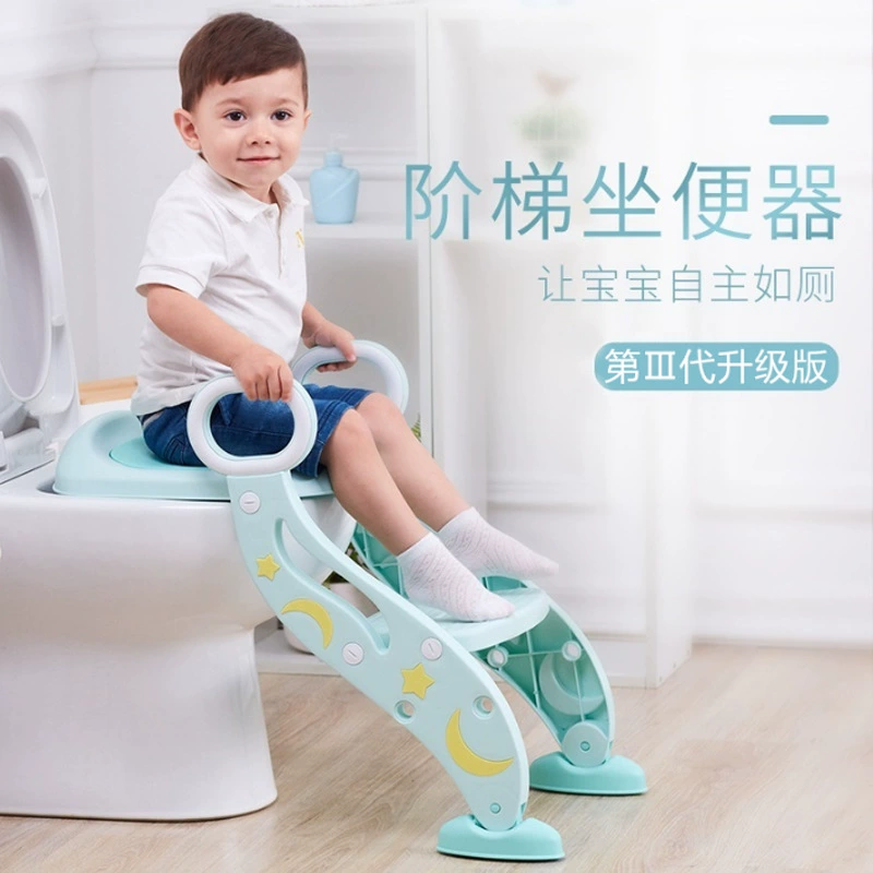 Children's toilet seat for baby with stairs, wholesale