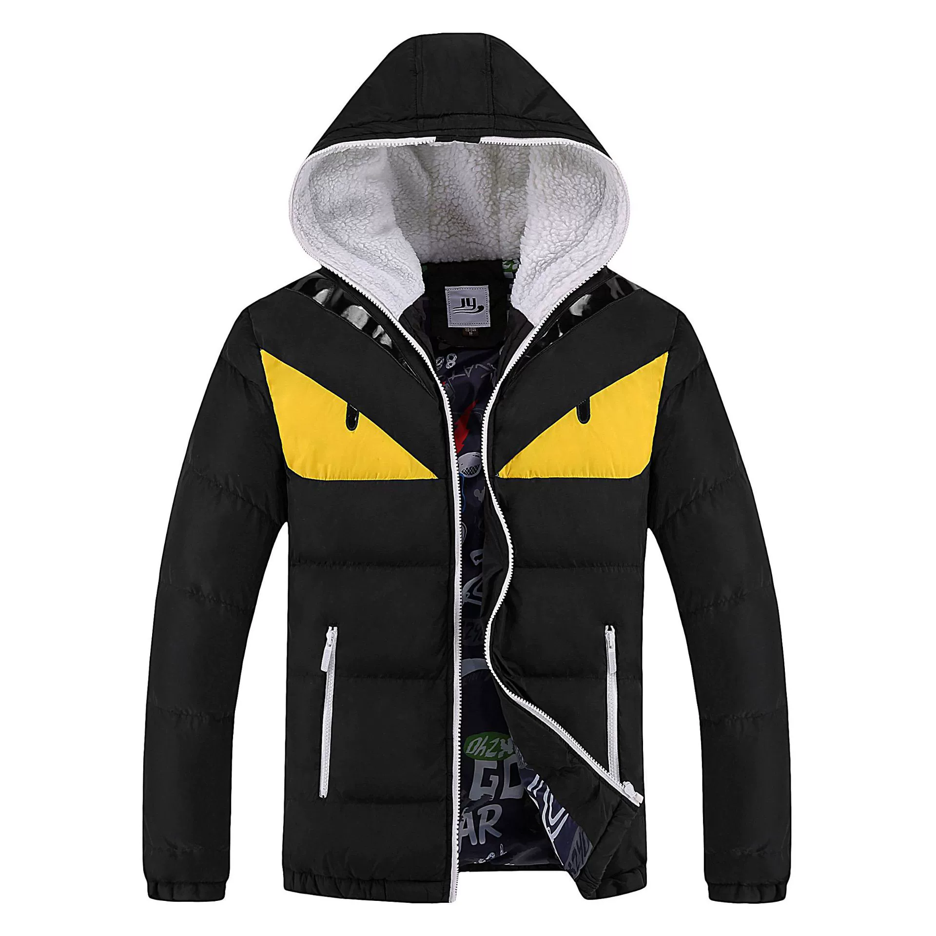 Мужская хлопковая куртка Amazon AliExpress, новый стиль, молодежная, утепленная, в европейском и американском стиле, стильная, для защиты от холода