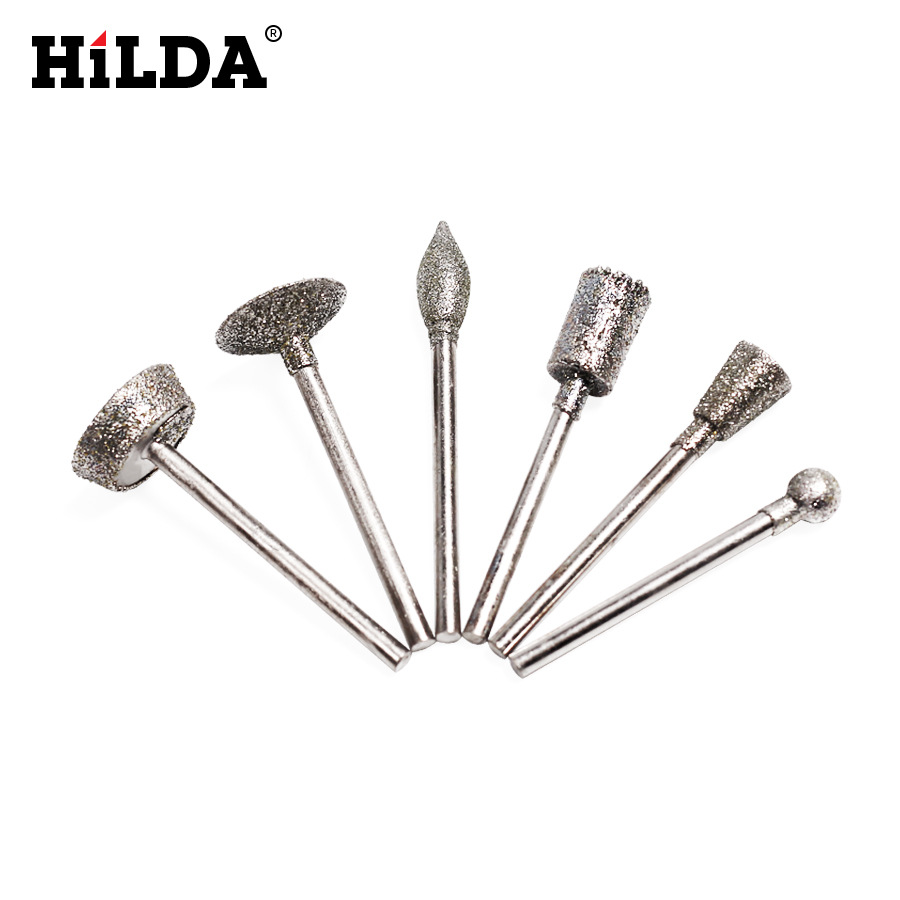 Shihilda Jade ámbar cera de abejas pulido eléctrico molienda talla traje esmeril molienda cabeza molienda aguja 20-piezas conjunto