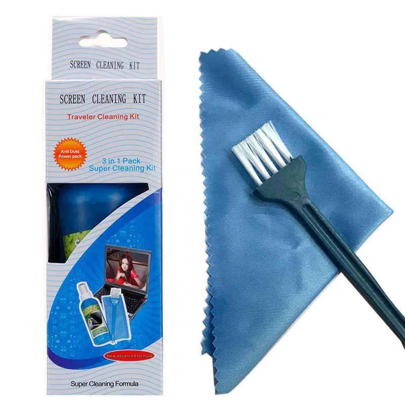 MINI three-piece laptop cleaning suit LCD screen cleaner cleaning products
