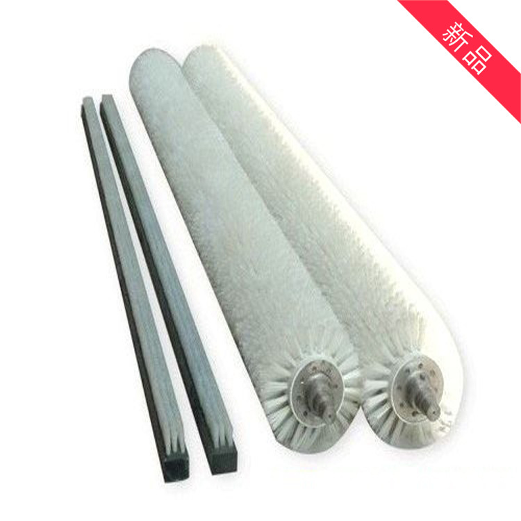 厂家销售各种毛刷辊 工业机械刷辊 弹簧毛刷辊 去皮清洗辊刷