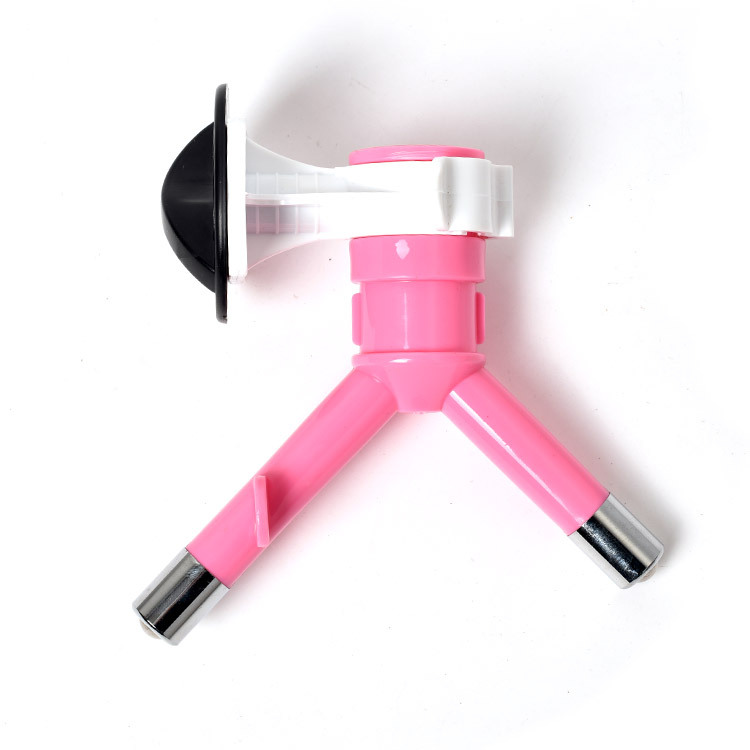 Cabeza de bebida para mascotas de alta calidad sin fugas dispensador de agua para gatos y perros colgando de una sola cabeza doble cabeza para mascotas