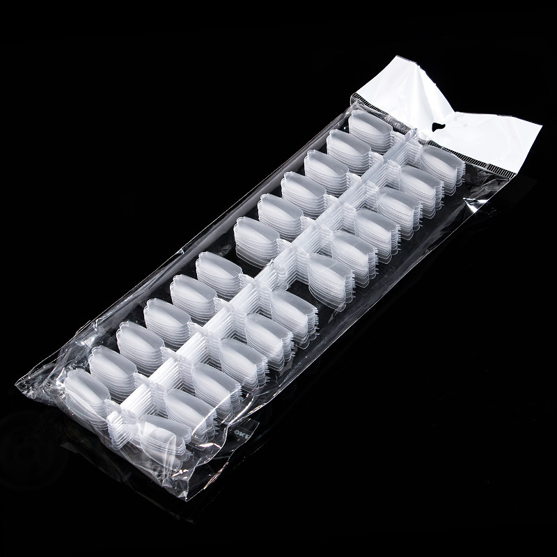 Taifei Placa de color de uñas japonés nuevo Gaviota pieza de uñas puntiagudas pieza de uñas base redonda desmontable tarjeta de color de práctica