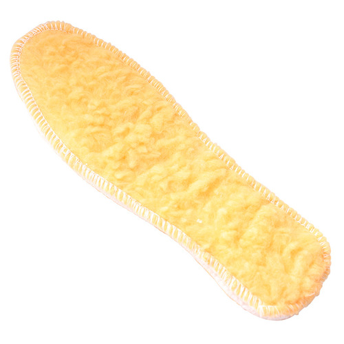 Comfortable and warm winter plush cotton insoles, lamb velvet felt insoles, breathable velvet snow boot insoles for men and women