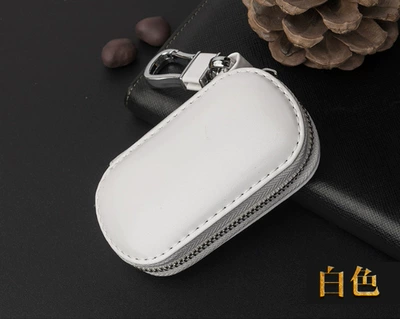 Static Rod/Key Bag and women's remote control key - white