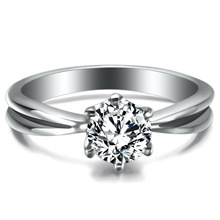 欧美跨境ins新款个性时尚镶钻时尚婚礼戒指钛钢铸造指环戒指批发