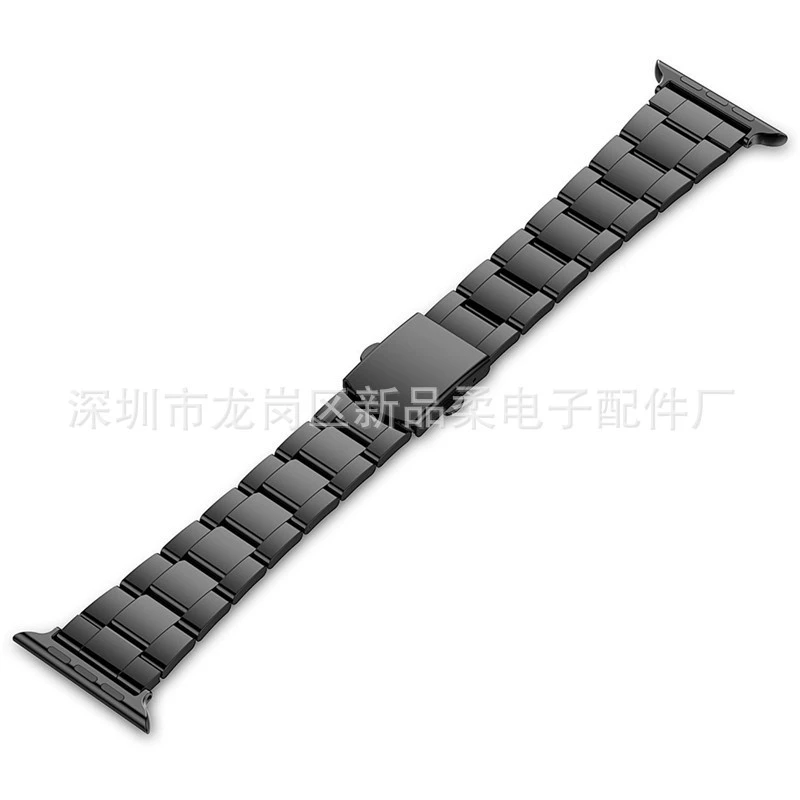 Подходит для Apple 7-го поколения, три бусины трижды бусин, iWatch 7-го поколения, стальной ремешок 6/SE поколения ремешок