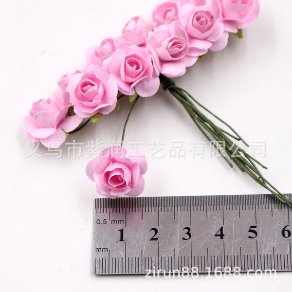 Hot Sales Simulation Small Paper Flower Plum Wedding Gift Sugar Box…