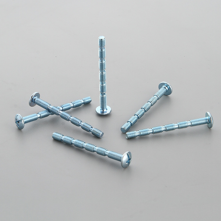 Discounted M4*45 Furniture Sectional/Bamboo Joint Screws/Eleven-Slot Composite Large Flat Head Mobile Phone Screw Bolts