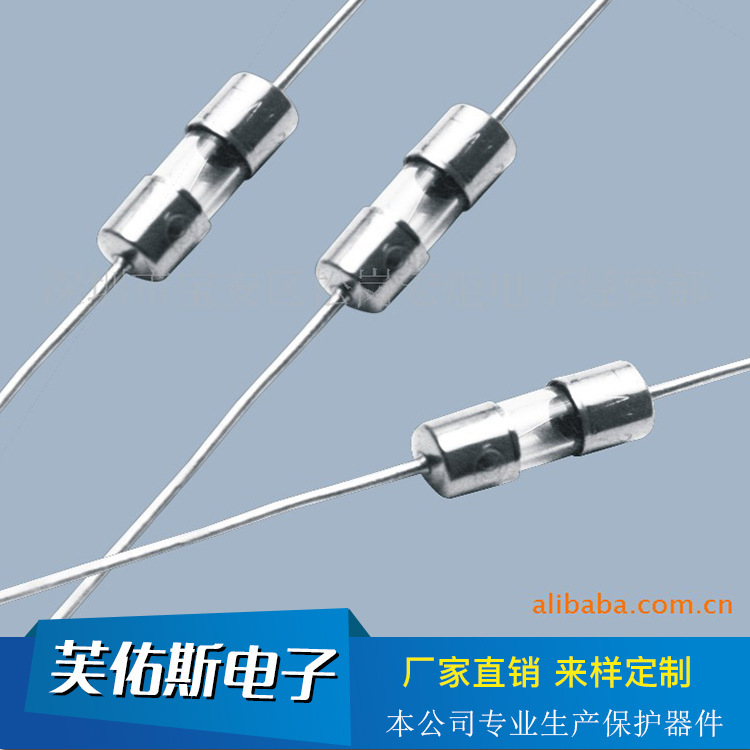 2A玻璃保险丝管直销电流保险丝小尺寸玻璃保险丝3.6X10 T1A2A3A