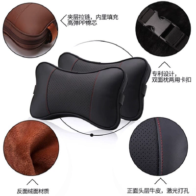 car headrest car neck pillow: Headrest