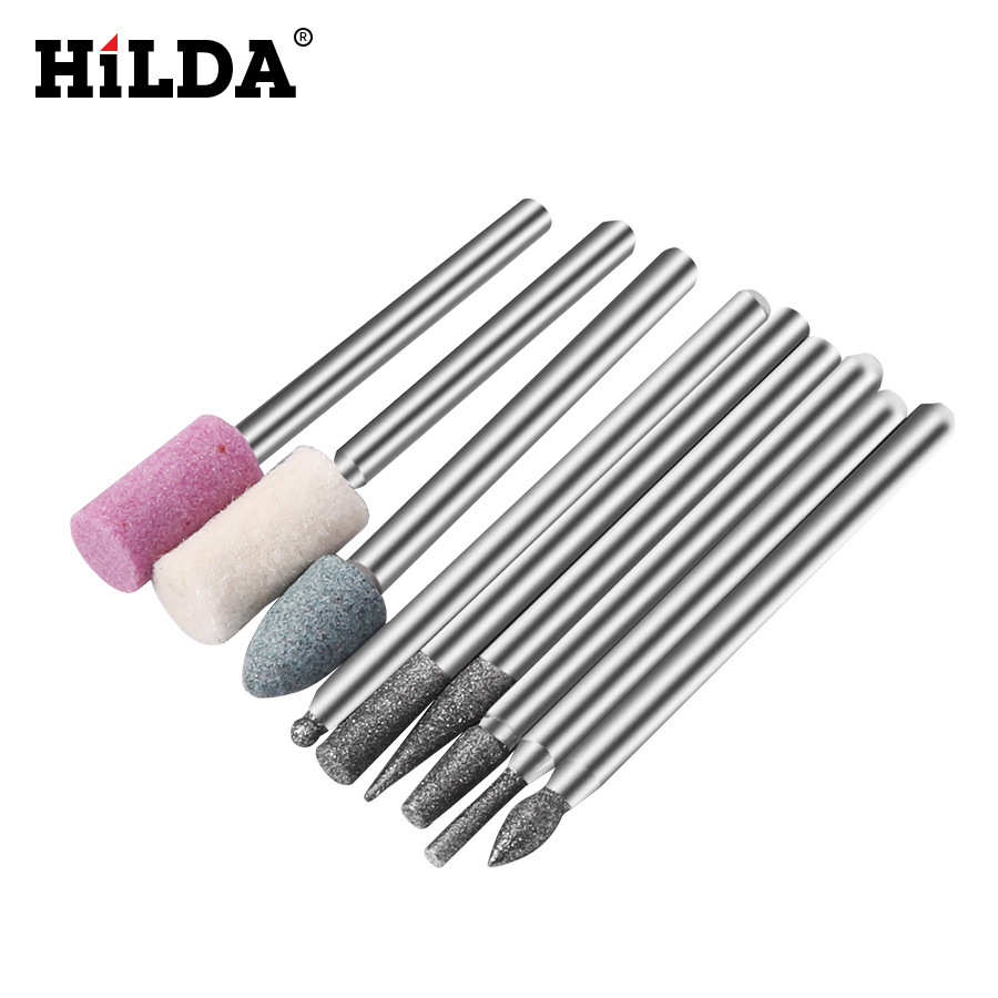 Hilda diamante molienda cabeza traje eléctrico accesorios pulido cabeza magnética cabeza de molienda
