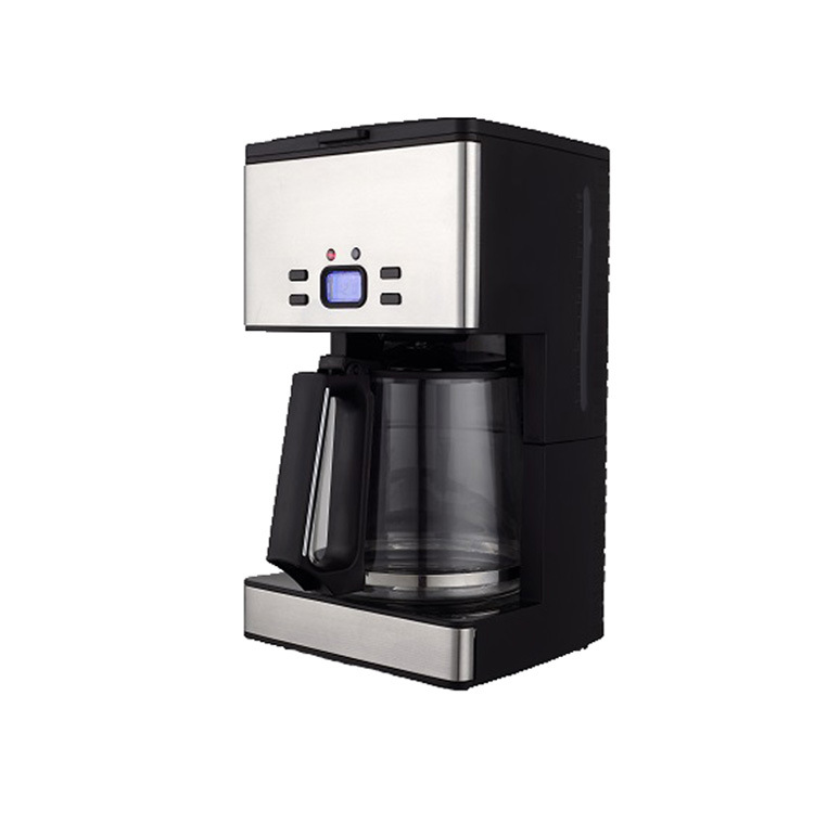 Reserva inteligente cafetera americana goteo máquina de café pantalla LCD con sincronización hogar máquina de café