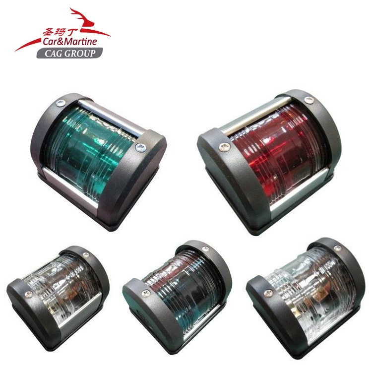 DC12V сигнал яхты индикатор танкера левый красный правый Зеленый Встроенный боковой фонарь рыбацкой лодки 304 профиль из нержавеющей стали свет