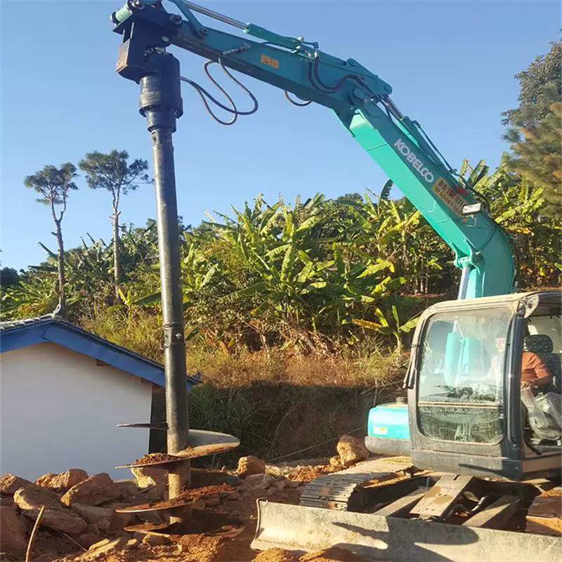 Фонд спираль свайные машины один раз отверстие формирования спираль свайные машины длинные спираль сверлильный станок сплава сверло бит производителей