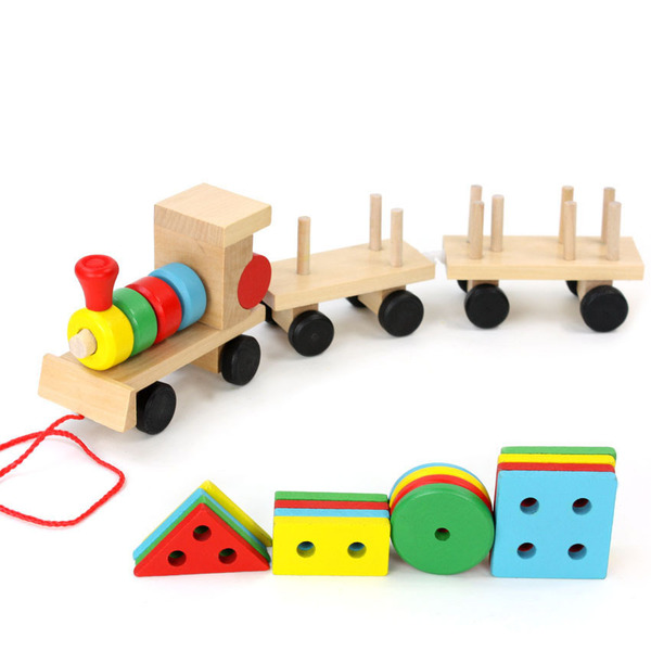 Wooden train