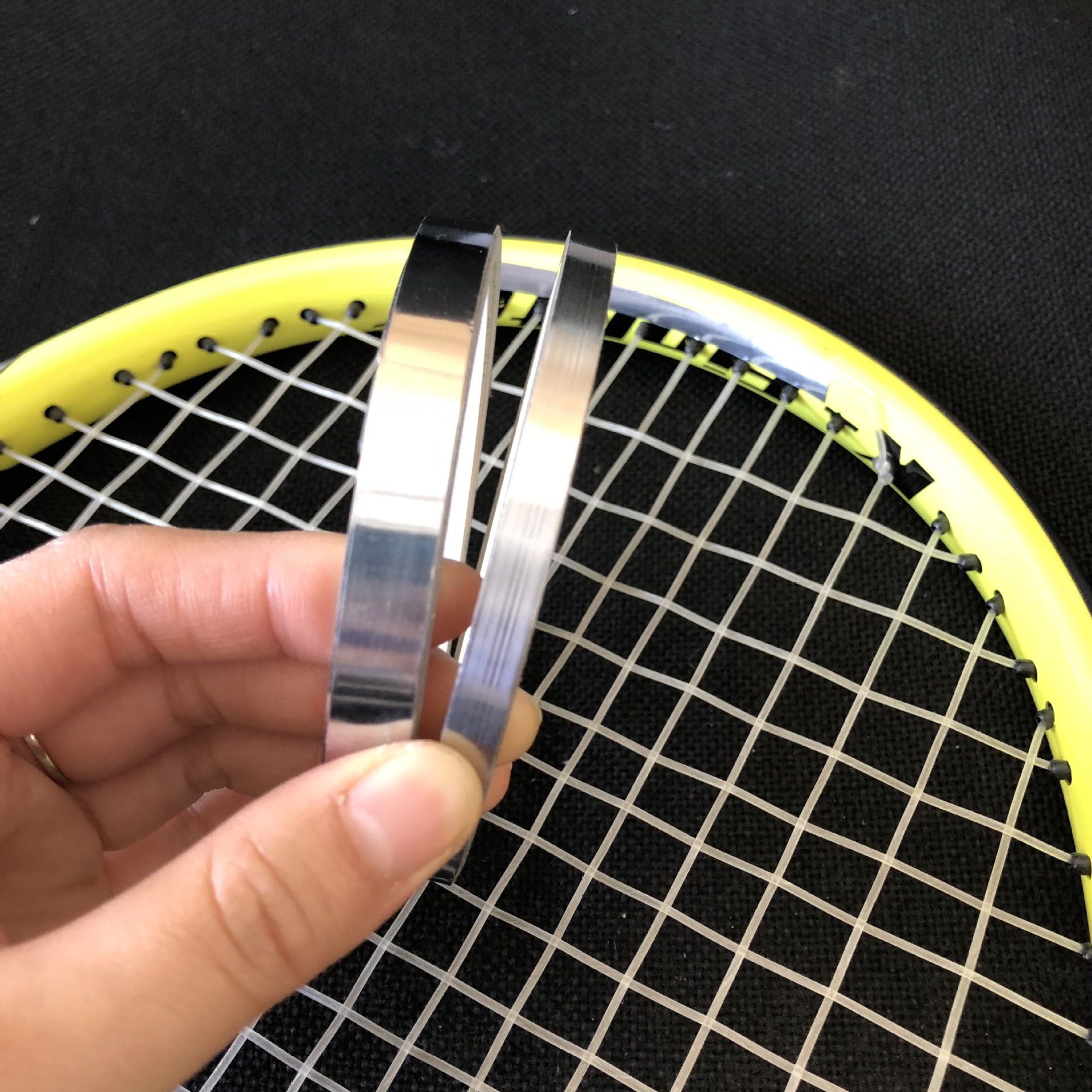 Raqueta raqueta de tenis de bádminton raqueta de golf profesional ultrafino pieza ponderada contrapeso Placa de plomo