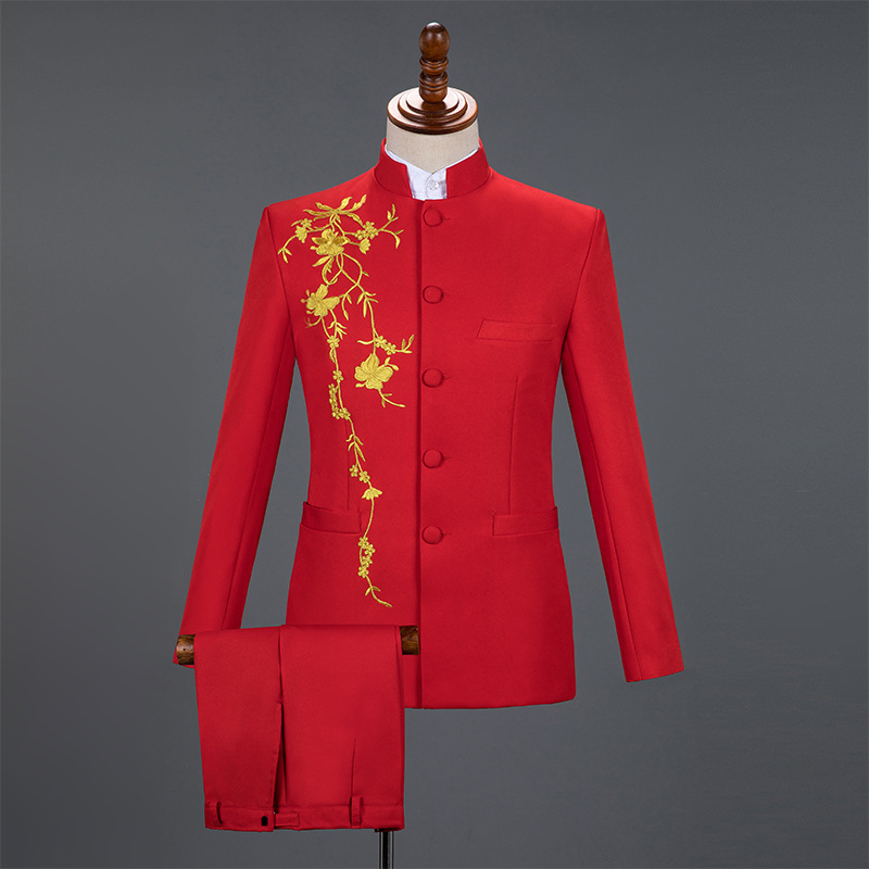 green emerald velvet dress Amazon.com: Generic Traditional Chinese Clothing New Year Clothing Men  Hanfu Tang Suit Kungfu Satin Fleece Winter Cotton-Padded Coat Blue XS :  Clothing, Shoes & Jewelry main image 0