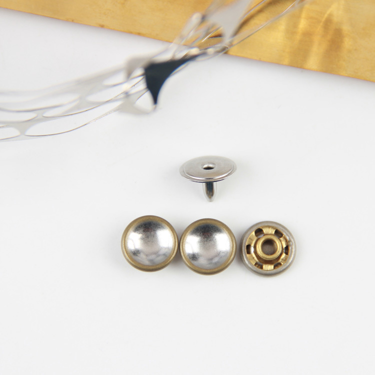 德涵服饰厂家金属光身窝面撞钉口袋草帽钉铆钉肚脐钉定制服装辅料