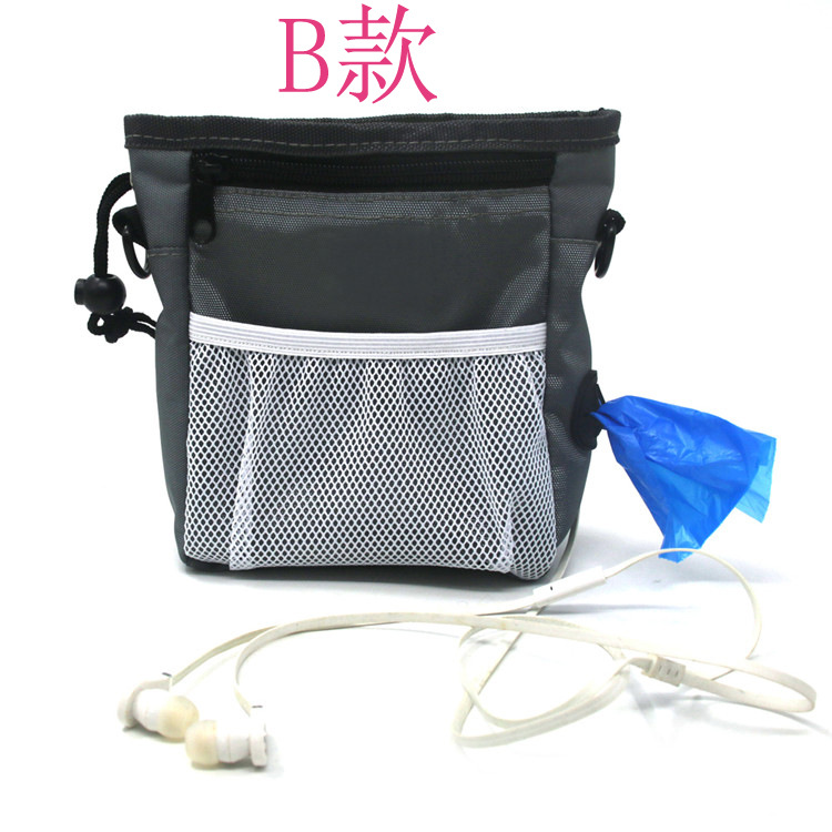 Bolsa de comida para perros multifuncional portátil transfronteriza bolsa de almacenamiento bolsa de entrenamiento para mascotas de gran capacidad merienda ventas directas de fábrica