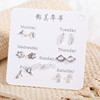 Silver needle, small cute earrings, silver 925 sample, Korean style, simple and elegant design