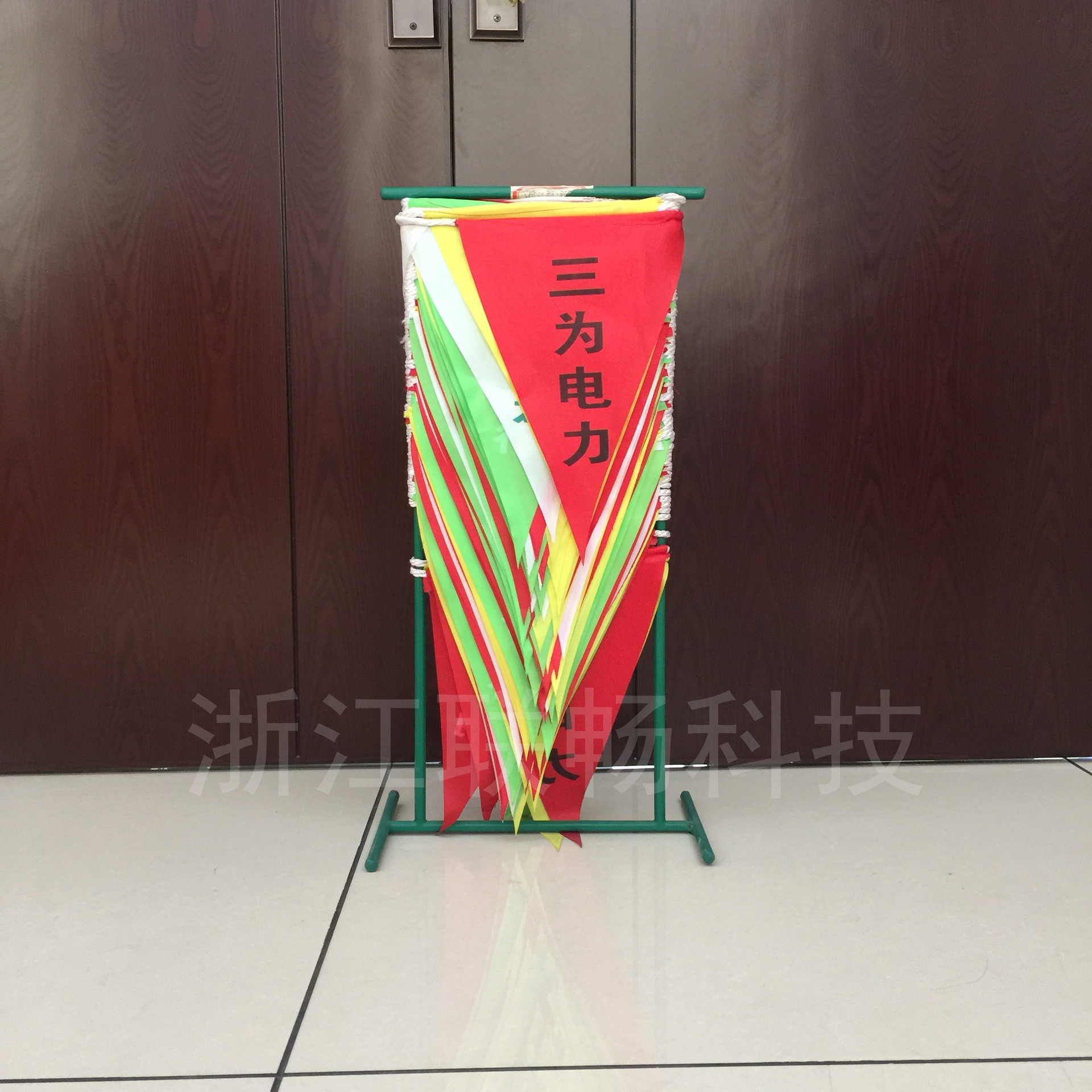 三角安全警示旗 警示围栏旗 /遮拦旗   厂家直销