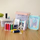 New Nordic style double-layer sewing box plastic storage sewing set sewing tool sewing bag wholesale