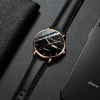 C069 rose gold shell black face black belt