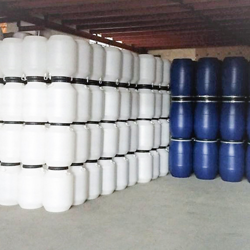 35L white food packaging fermentation plastic barrel 50kg large mouth water storage kimchi enzyme barrel 60l industrial chemical barrel