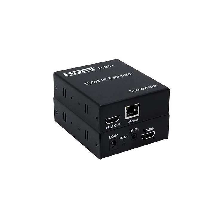 HD удлинитель HDMI на 150 метров, HDMI к RJ45, одно сетевой сигнал-усилитель с инфракрасным устройством, 1080p