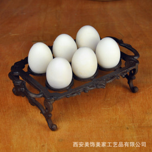 Creative Wrought Iron * Iron Wire Desktop Egg Stand * Factory Wholesale Classical Decoration European American Style