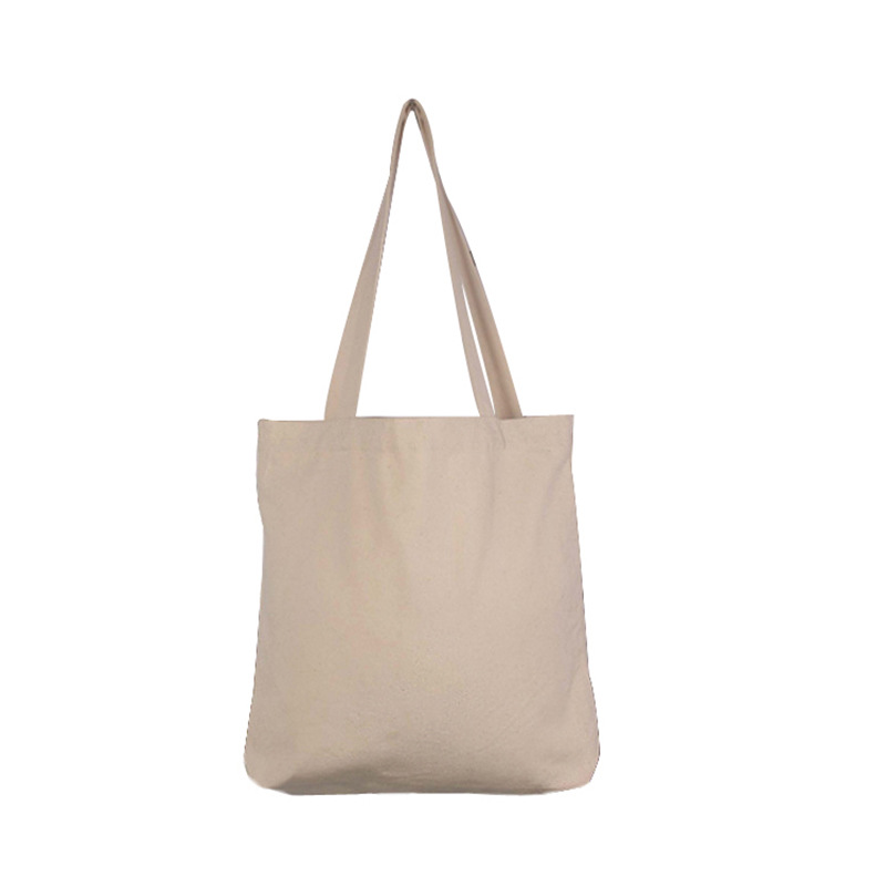 En stock bolsa de lona en blanco bolsa de compras portátil logotipo imprimible bolsa de lona de publicidad bolsa de compras con cremallera personalizada DIY