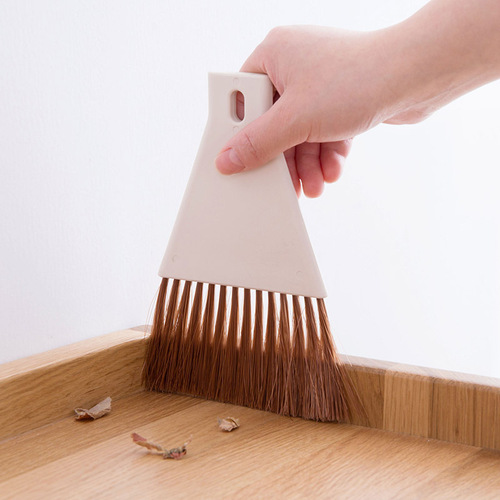 Desktop mini dustpan set small broom broom keyboard dust removal cleaning sweep home office computer debris brush