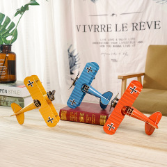 zakka復古飛機 黃包車 摩托車 模型小擺件鐵皮裝飾品擺設攝影道具