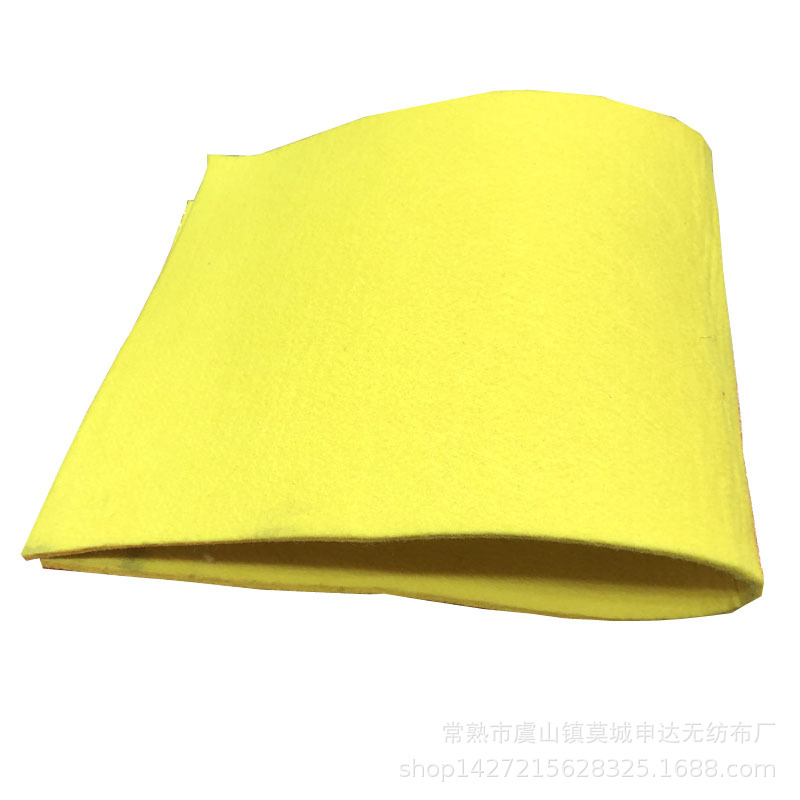 黄色无纺布 特规无纺布 彩色无纺布