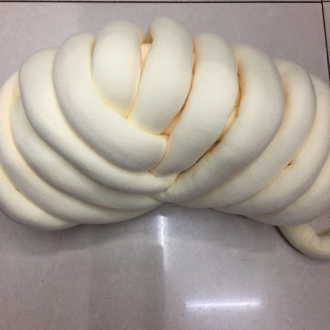 Llenado hilo de algodón grueso hilo tejido a mano manta de lana hilo máquina lavar sin pelusa OHHIO Nuevo