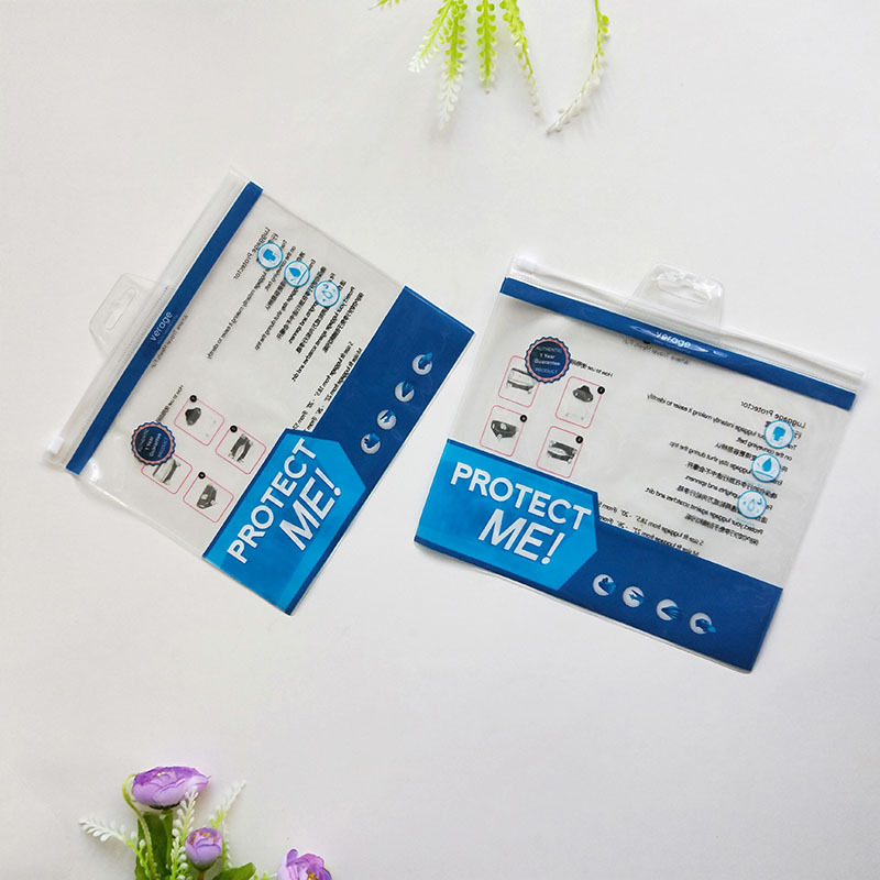 厂家供应拉链PVC袋子 服装自封PVC袋子 通用塑料PVC包装袋子可定