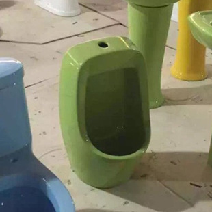 Kindergarten Children's Ceramic Urinal, Colorful Urinal, Wall-Mounted Child Urinal, Floor-Standing Urinal