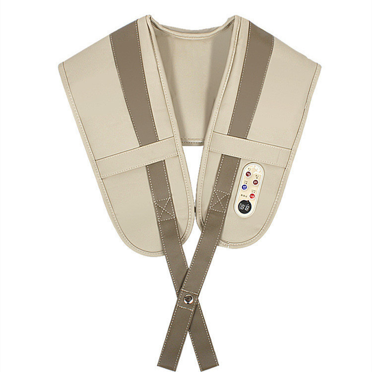 Massage Shawl, Simulated Human Cervical Spine Massager, Neck, Waist, Back, Shoulder Hammer, Heated Whole Body Multi-Functional Massager