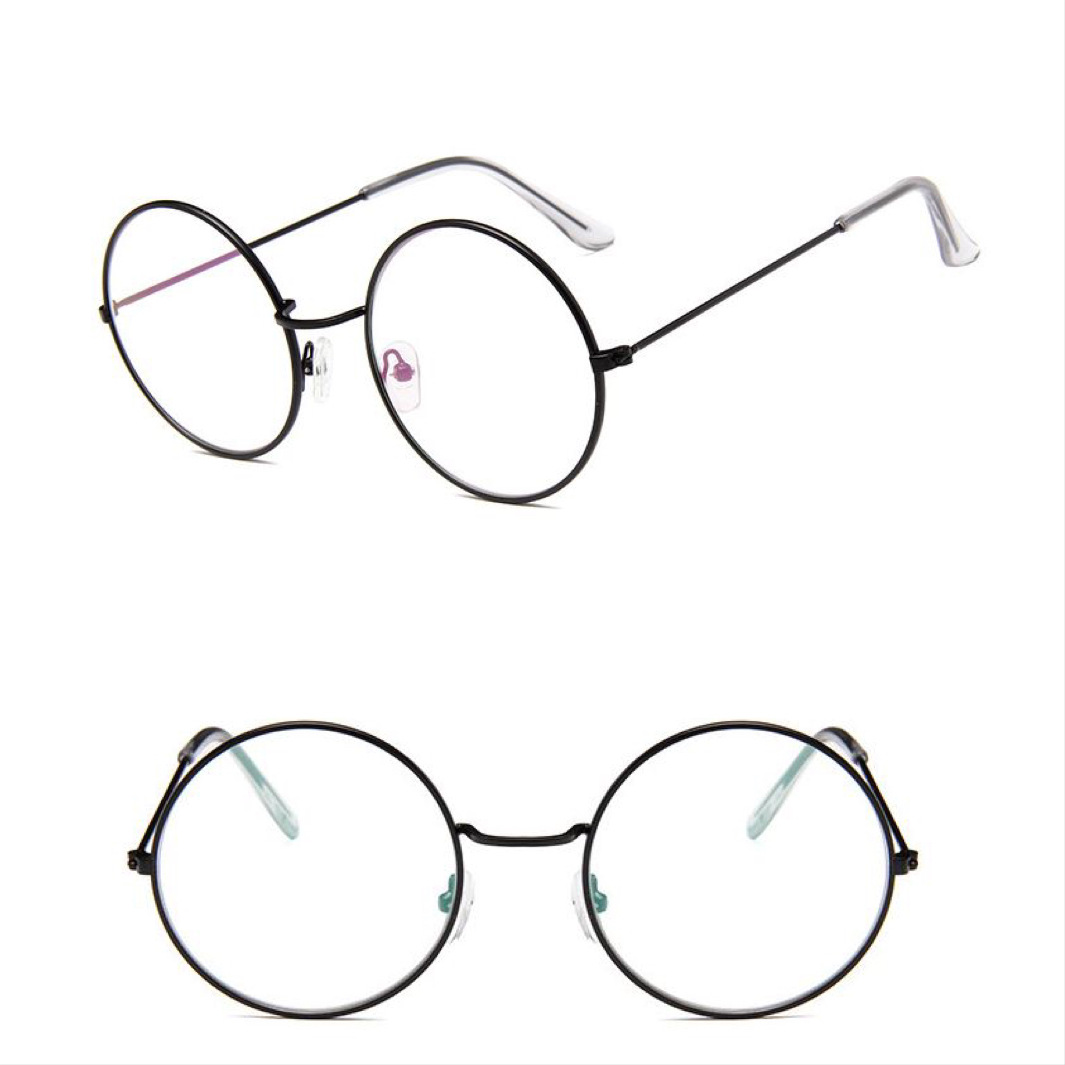 Металлические очки (со стеклом) свободного размера