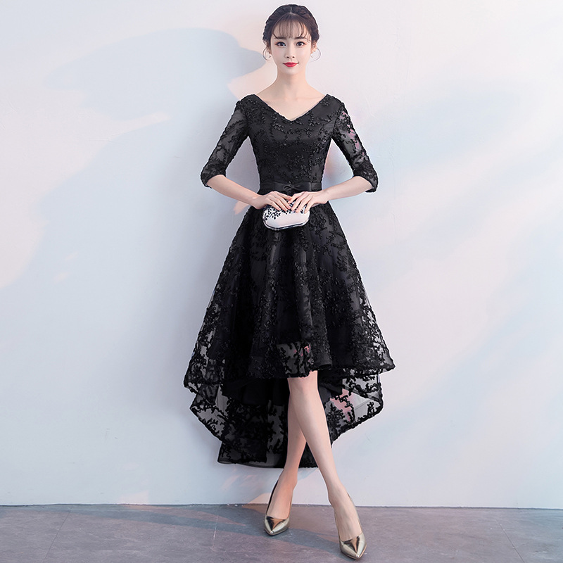 Vestido de Noche para Mujer, Estilo 2025, Elegante, Distinguido, Delgado, para Fiestas de Sociedad, Vestido Midi