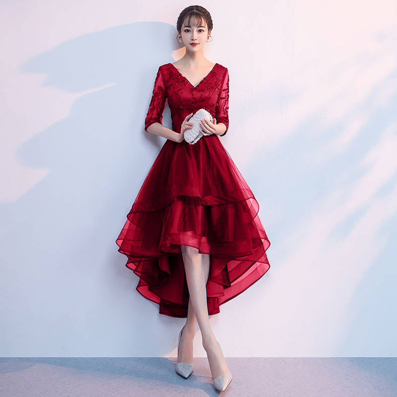 Vestido de Noche para Mujer, Estilo 2025, Elegante, Distinguido, Delgado, para Fiestas de Sociedad, Vestido Midi