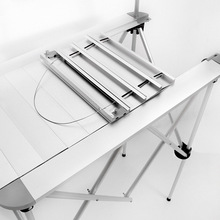 铝合金拉网台试吃展台拉网式接待桌拉网展台试吃台超市展台