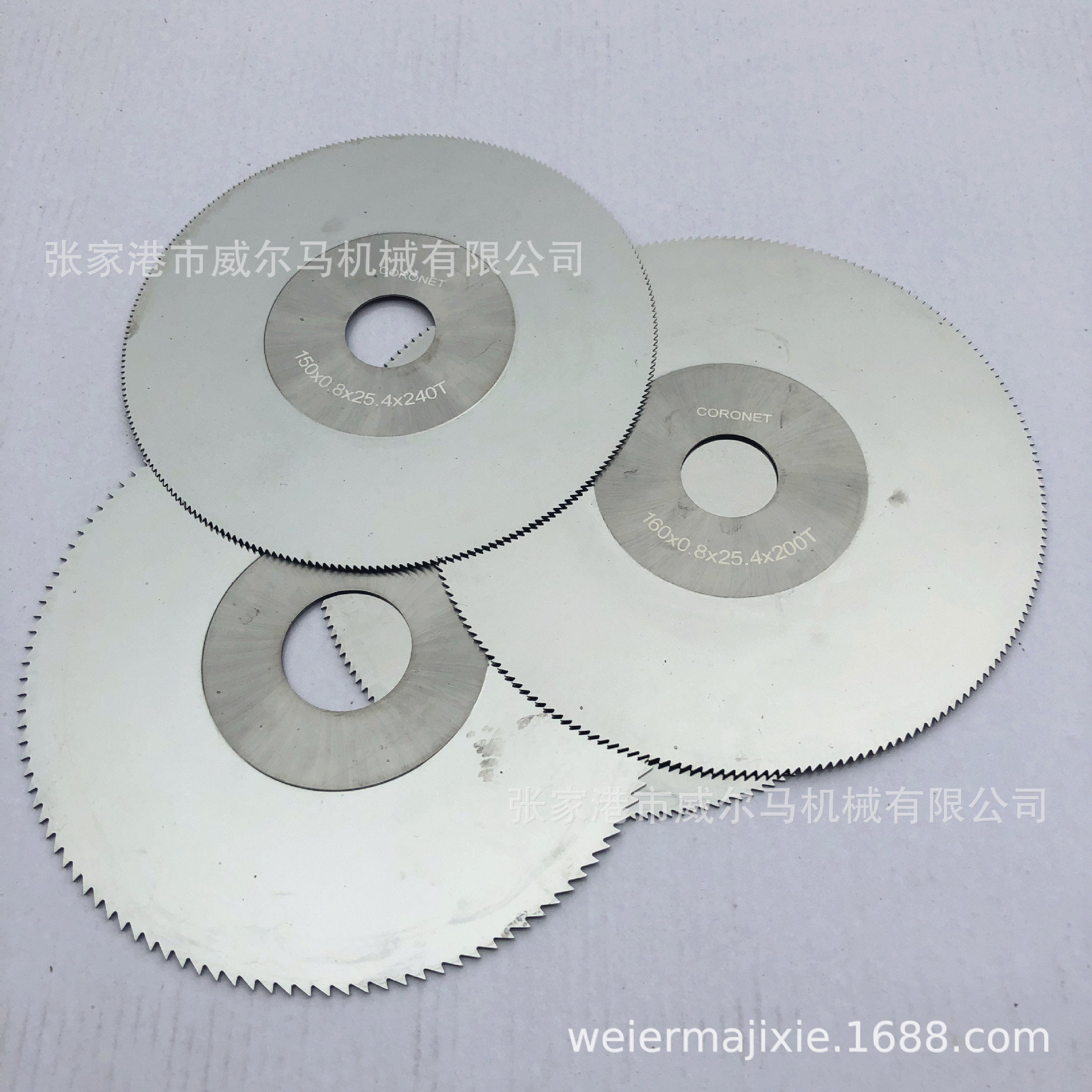 整体钨钢锯片铣刀切铜管铁管金属圆锯片切管机切削工具切割机